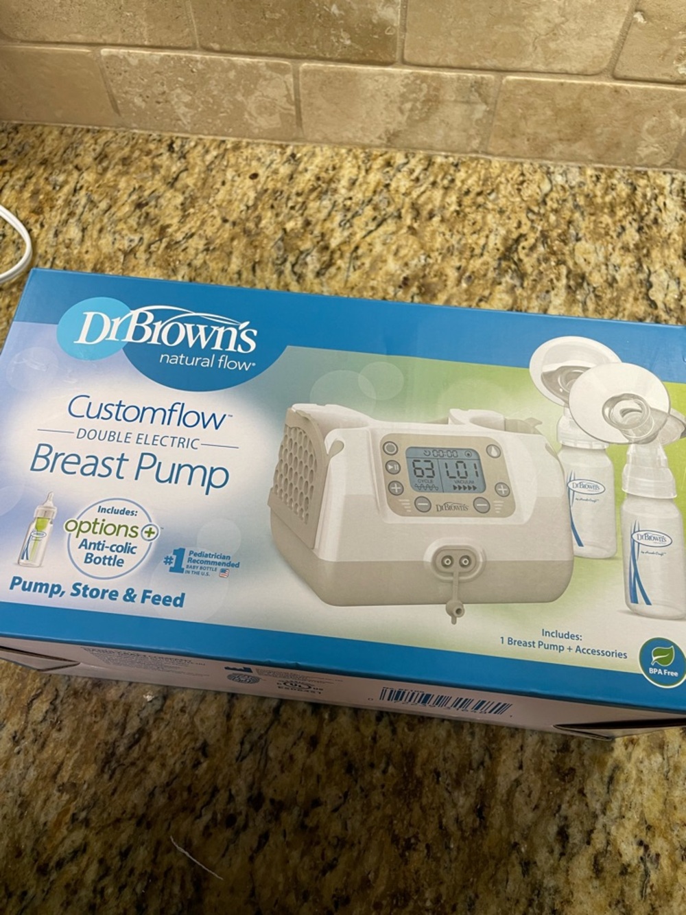 Dr. Brown's Customflow Double Electric Breast Pump